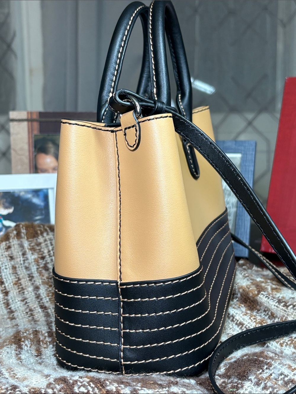 LAUREN Ralph Lauren Leather Small Marcy Satchel 8x10x4.5 SoldOut NWOT Style 6264 - Picture 6 of 16